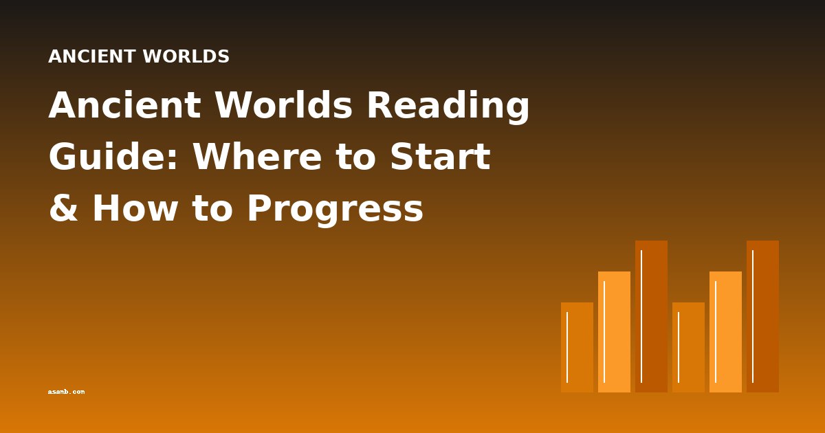 Ancient Worlds Reading Guide: Where to Start & How to Progress
